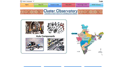 Desktop Screenshot of clusterobservatory.in